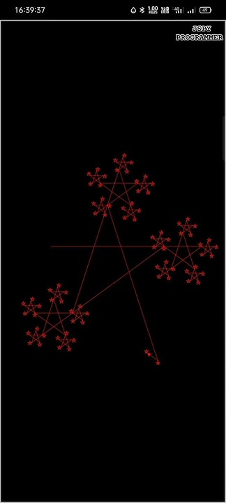 Stars Drawing Using Python idle #starwars #pythonprogramming #python # ...