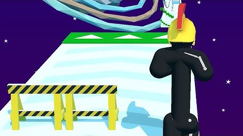 Satisfying and relaxing ASMR Mobile Games - Tall Man Run