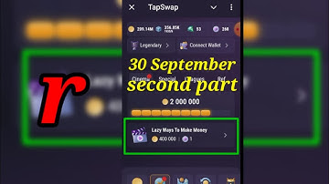 Top 20 Lazy Ways to Make Money Online | Tapswap New Task Video Code | Lazy Ways To Make Money Code