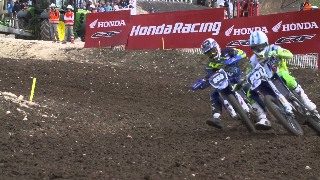 European Championship EMX125 round of France Race 1 Highlights 2015 ...