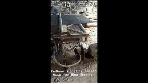 China Vibrating Screen Mesh for Sieving  Mine, Coal, Stone, Quarry/Crimped Crusher Screen Mesh