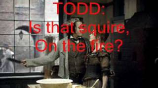 Famous Sweeney Todd: The Demon Barber of Fleet Street - A Little Priest (Lyrics) Wealth