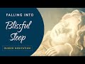 Meditation  falling into blissful sleep