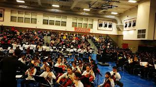 Combined Orchestras: Ode to Joy, Arranged by Elliot Eel Borgo