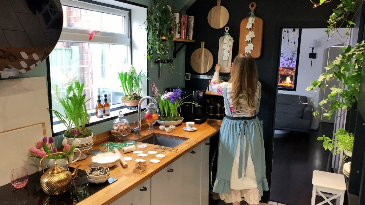 Ранняя весна 2025. Украшайте и мастерите 🌷Мой сказочный коттедж — уютный домашний видеоблог