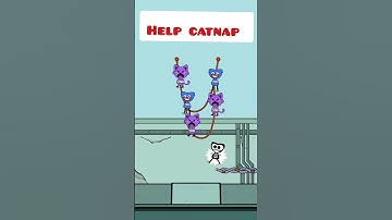 Help CatNap Challenge Smiling Critters I Poppy Playtime #catnap  #challenge  #trending #gameshorts