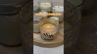 🕯️ How to Fix Candle Tunneling | Easy DIY Candle Care Tips | Wicks N More