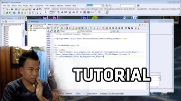 Tutorial Delphi 7, Aplikasi Inputan Dengan Tombol Simpan, Edit, Hapus, Cari #TugasKuliah