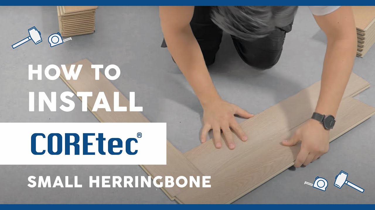 How to Install: COREtec® Herringbone (Flooring Installation Guide ...