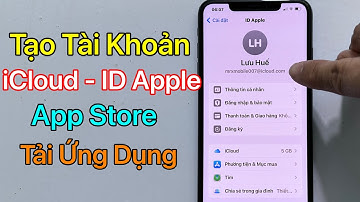Cách tạo tài khoản iCloud trên iPhone, Tạo tài khoản ID Apple 2025