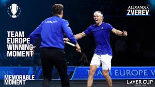 Team Europe's Title-Winning Moment | Zverev Beats Tien | Laver Cup 2026