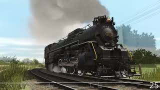 Black Train Race On Railways On The Island Of Sodor - Trainz Railroad Simulator