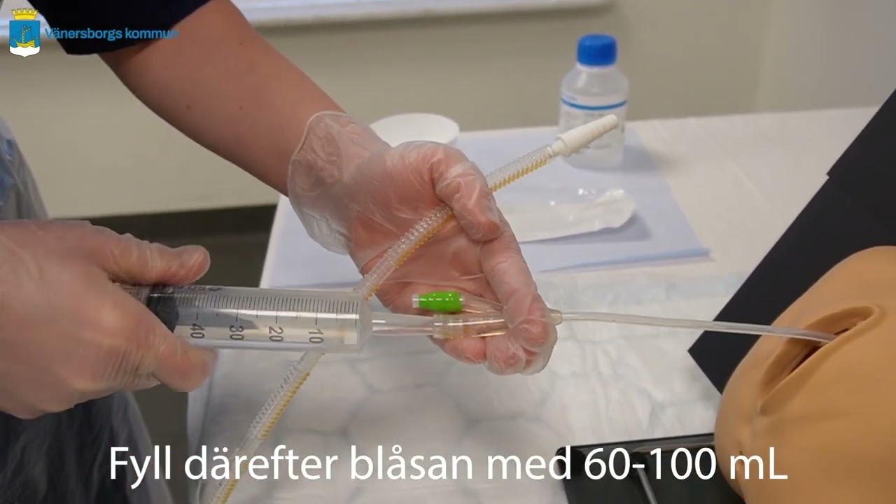 Spolning av urinkateter