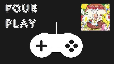 Four Play - BurgerTime - 8-bit Computer Comparison