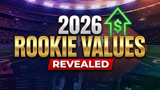 Fantasy Football LIVE Draft and 2026 Rookie Values Revealed Now 📱