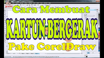 Tutorial CorelDraw-cara membuat animasi kartun bergerak
