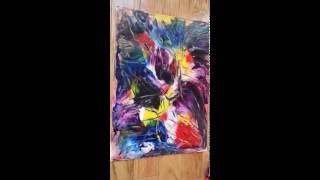 ORIGINAL ABSTRACT ACRYLIC PAINTINGS-by Constance P. ( Connie)