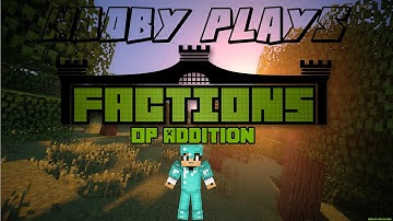 Minecraft Faction Series #2: The First Raid!