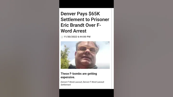 [Full Screen] Denver Pays $65K Settlement to Priso...