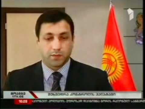 2012 03 06 ყირგიზეთის დელეგაციის ვიზიტი1