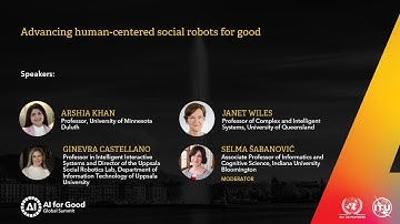 Advancing human-centered social robots for good