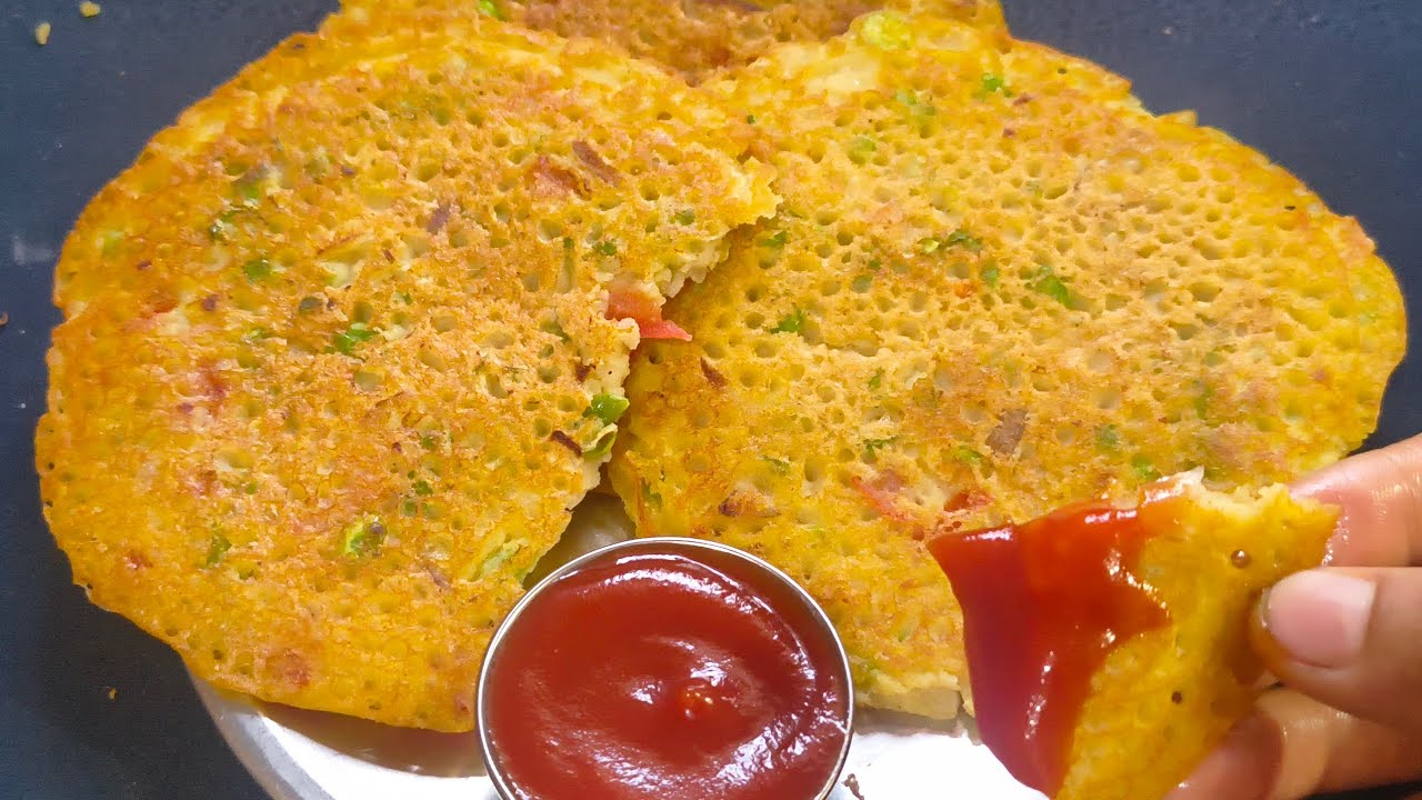झटपट मैं बनाए लंच बॉक्स के लिए बेहतरीन रेसिपी | Crispy Rice Flour Chilla | Chilla Recipe 