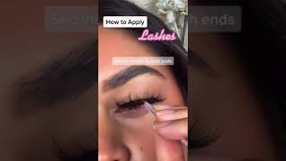 Quick Easy Lash Application