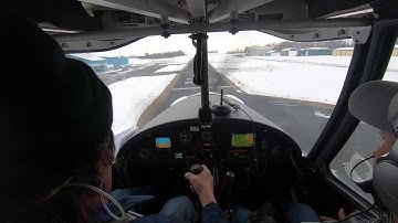 Ikarus C42 Landing at Sylvania (C89)