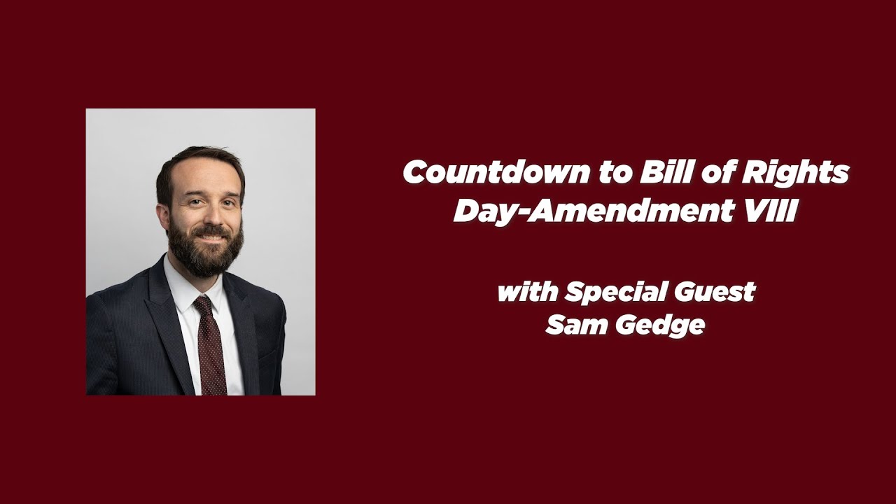 Ep. 144 The Eighth Amendment Limits on Fines & Punishment YouTube