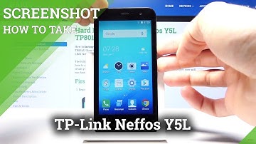 How to Take Screenshot on TP-Link Neffos Y5L –  Capture Screen / Save Screen