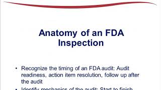 Preparing Clinical Research Sites for FDA Inspections