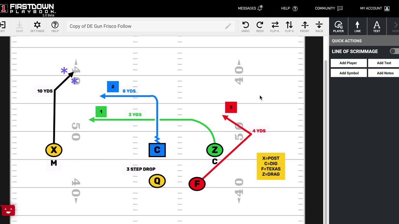 7v7 Flag Football Plays - 9 NFL Concepts - FirstDown PlayBook