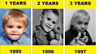 Justin Bieber  - Age 0 to 29 | 2023