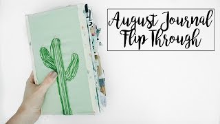 August Journal Flip Through | #AugustWithAJournal