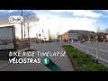 Cycling in strasbourg on the velostras 1 timelapse