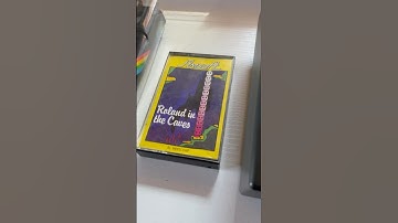 The amazing Amstrad cpc 464 and Roland in the caves👍🍺😎. Nostalgic.