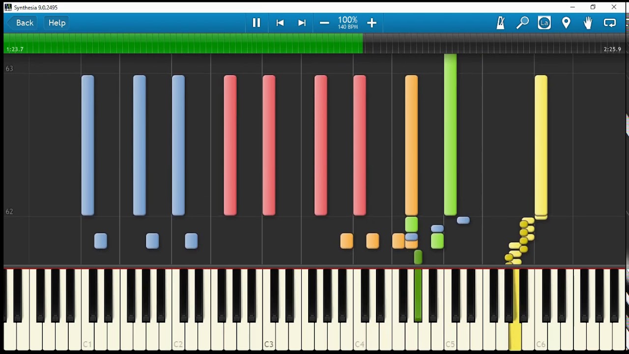 Arcaea Axium Crisisを耳コピしてみた（ピアノ）