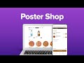 How to work with poster shop