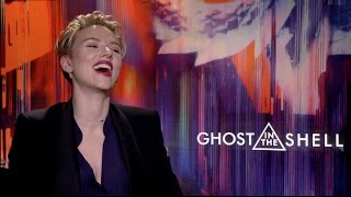 GHOST IN THE SHELL interview with Scarlett Johansson