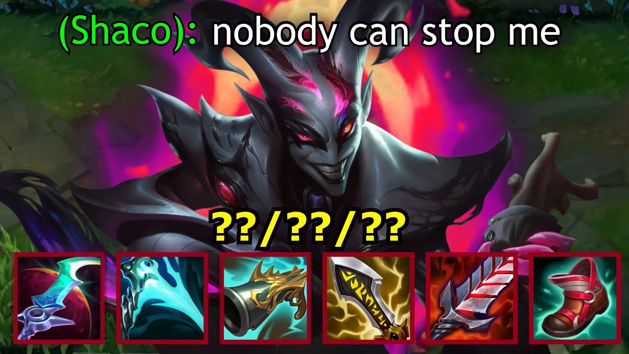 New Crithality Shaco is scary - YouTube