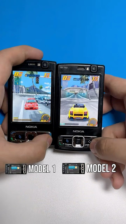 Is one of these two Nokia N95 phones fake? #nokia #nokian95