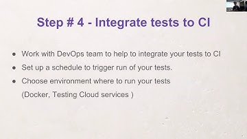 1/16/19 Los Angeles Software QA Testing Meetup - How to Start Web Automation Testing 1/3