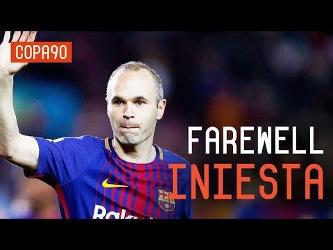 Barcelona's Emotional Farewell To Andrés Iniesta