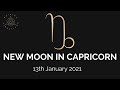 ♑ New Moon in Capricorn 13th January 2021 ♑