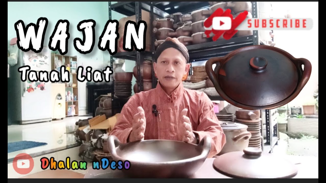 RAHASIA WAJAN GERABAH TANAH LIAT AGAR AWET DAN KECE #clay #handmade #tutorial #gerabah #wajan