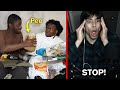 Surviving 24 Hours With The Nastiest Tiktoker Reaction Surviving 24 Hours With The Nastiest Tiktoker Reaction