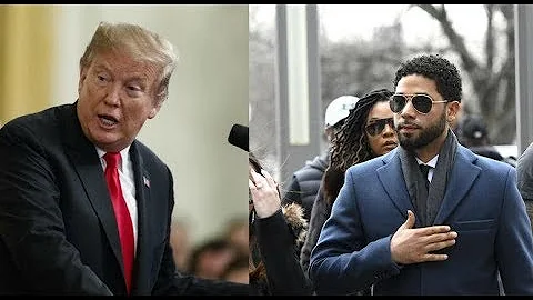 President Trump tweets FBI to review Jussie Smollett’s case