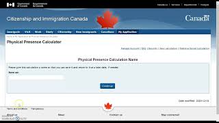 HOW TO CALCULATE  PHYSICAL PRESENCE IN CANADA|PHYSICAL PRESENCE CALCULATOR CANADA