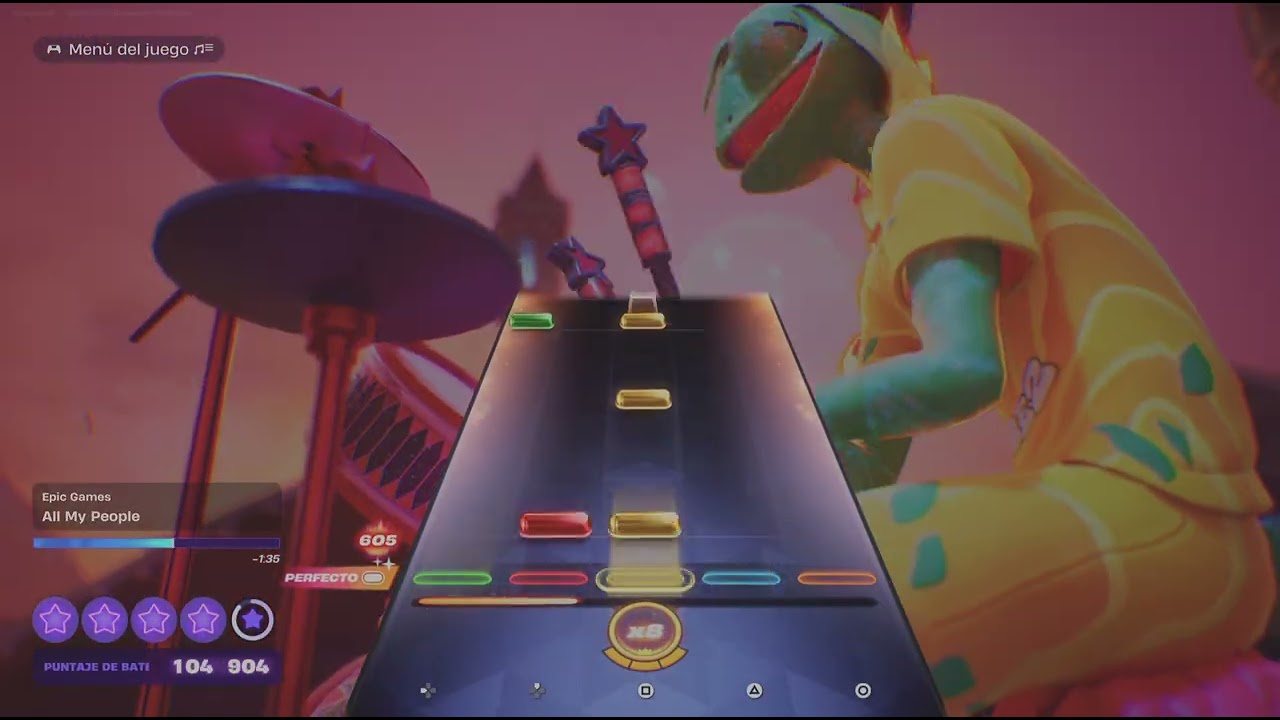 Fortnite Festival - All My People by Epic Games - on drums