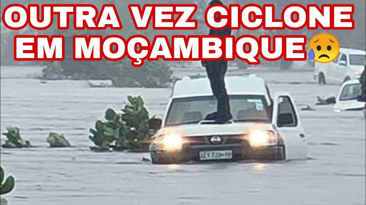 CICLONE #ANA ESTA FAZER MUITOS ESTRAGO EM #MOÇAMBIQUE/ OREMOS.